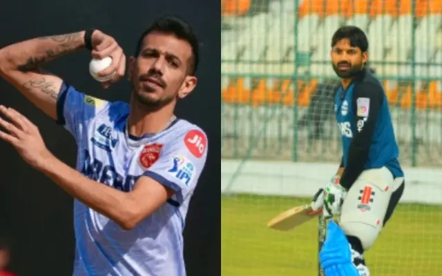 'Oh yes, its a two' - Yuzvendra Chahal trolls Mohammad Rizwan during Punjab Kings' IPL training camp