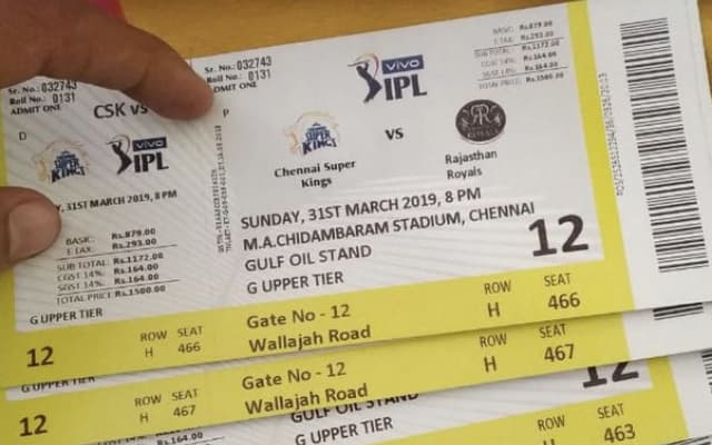 Chennai IPL Tickets