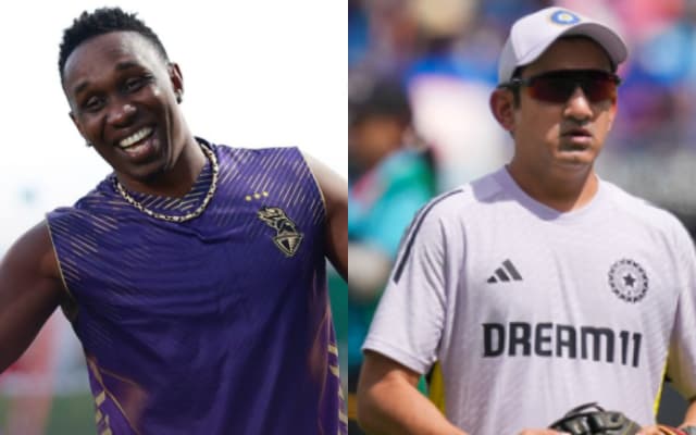 Dwayne Bravo seeks ex-KKR mentor Gautam Gambhir's help ahead of IPL 2025