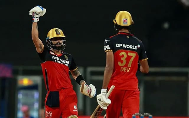 Virat Kohli and Devdutt Paddikal