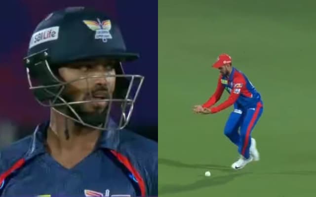 [WATCH]- Sameer Rizvi drops Nicholas Pooran’s catch, proves costly for DC in IPL 2025