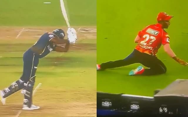 IPL 2025, Match 5: Shashank Singh takes a catch to dismiss Sai Sudharsan