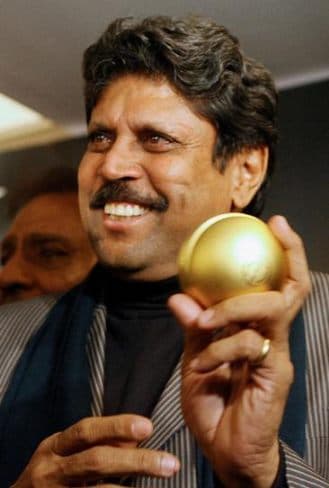 Kapil Dev won 11 matches in World Cup as Captain.(Photo Source: AFP)