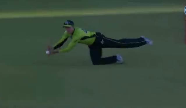 Mike Hussey take the best catch