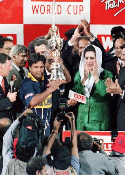 1996 World Cup winner Arjuna Ranatunga won many games outside Sri Lanka in places like Sharjah, England, India, Australia and Pakistan. (Photo Source:Getty Images)