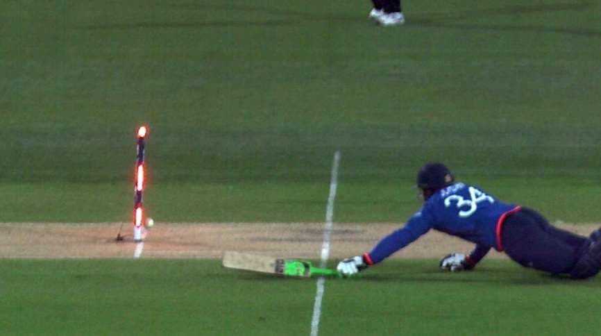 Chris Jordan's Controversial run-out