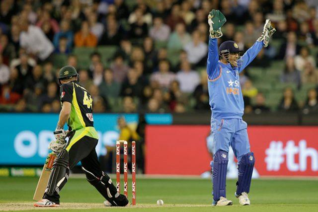 MS Dhoni of India
