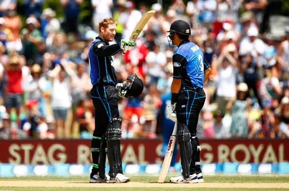 Martin Guptill of New Zealand