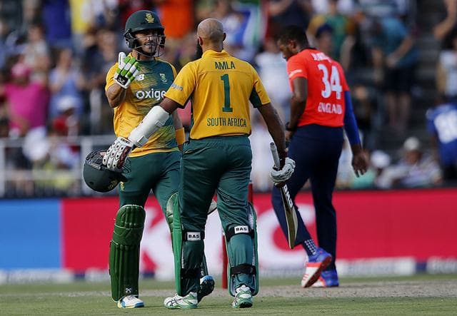 Hashim Amla-Faf du plessis of South African team