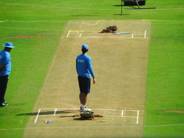 MS Dhoni Wankhede Stadium Mumbai