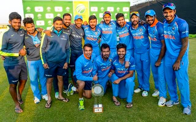 India A tri-series