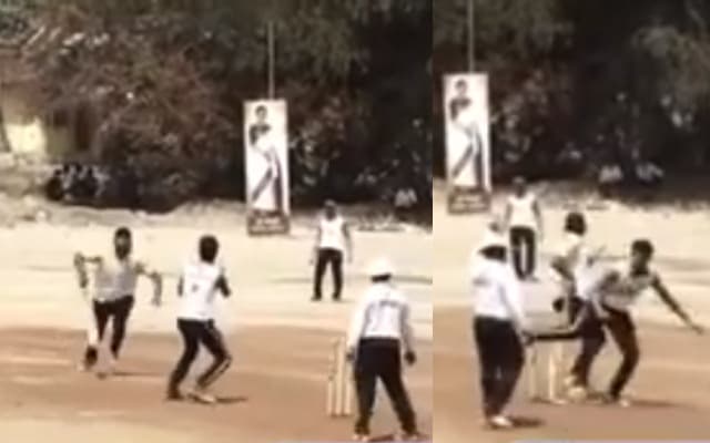 Striking batsman helps opposition dismiss his partner in a dumbfounding way