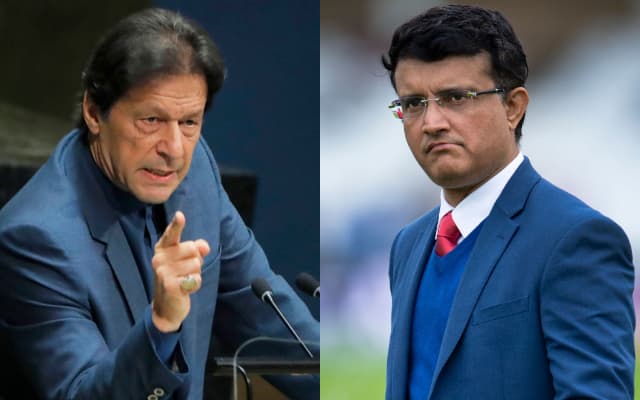 Imran Khan and Sourav Ganguly