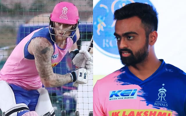 Ben Stokes and Jaydev Unadkat