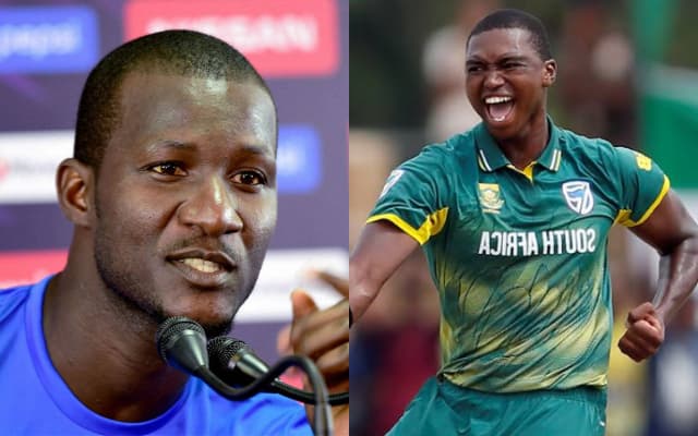 Darren Sammy and Lungi Ngidi