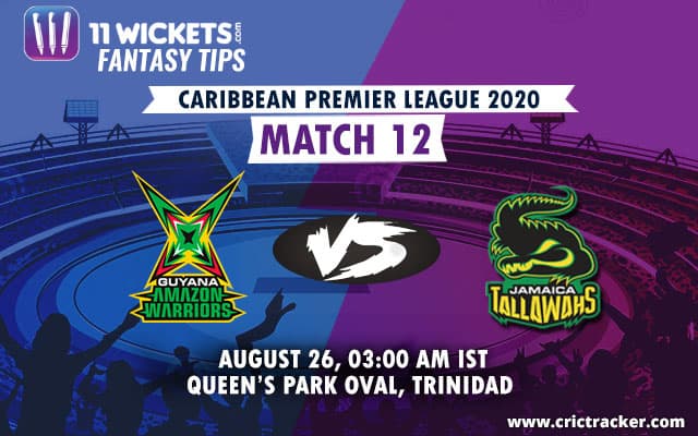 Guyana Amazon Warriors are expected to win this match.