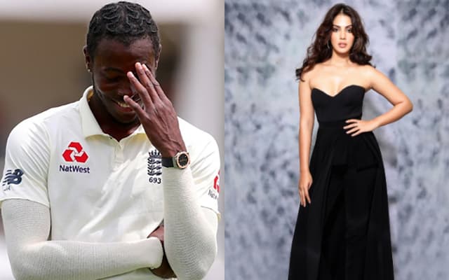 Jofra Archer and Rhea Chakraborty