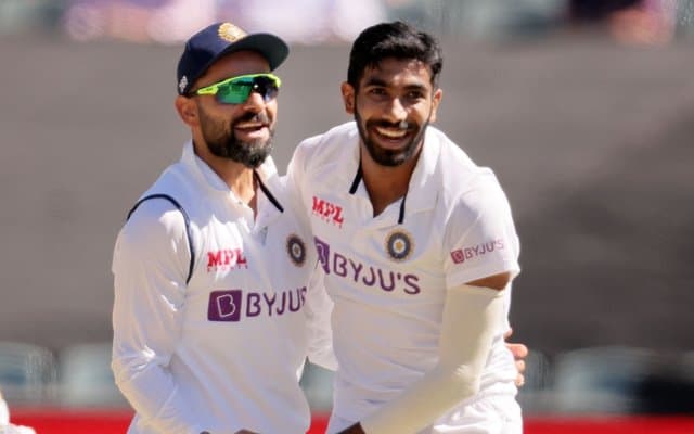 Jasprit Bumrah and Virat Kohli India vs England