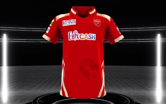 Punjab Kings' new jersey