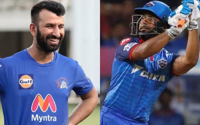 Cheteshwar Pujara and Rishabh Pant