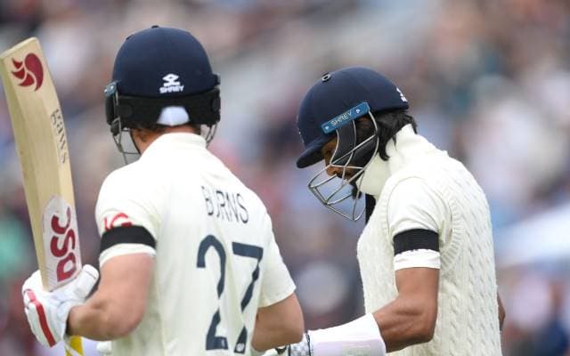 Bory Burns and Haseeb Hameed