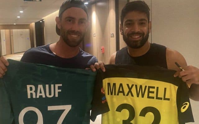 Glenn Maxwell and Haris Rauf