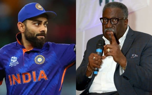 Virat Kohli and Clive Lloyd