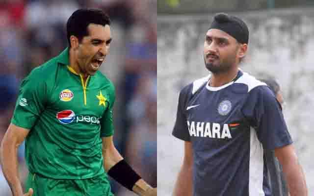 Umar Gul and Harbhajan Singh