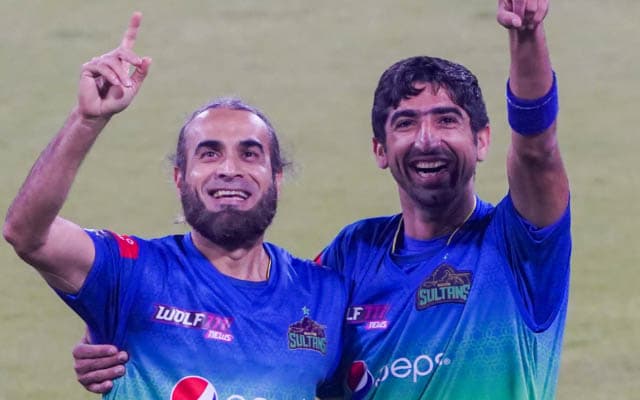 Imran Tahir and Shahnawaz Dahani