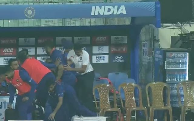 Indian Team Dugout