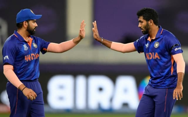 Rohit Sharma and jasprit Bumrah