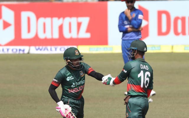 Bangladesh and Afghanistan team