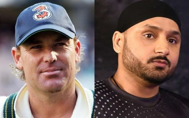 Shane Warne and Harbhajan Singh