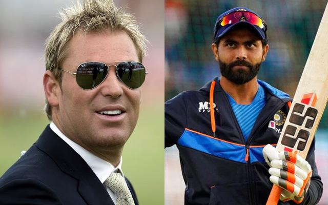 Shane Warne and Ravindra Jadeja