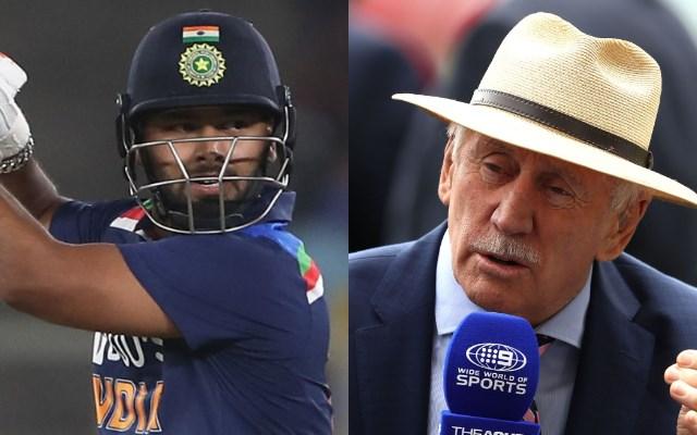 Rishabh Pant and Ian Chappell