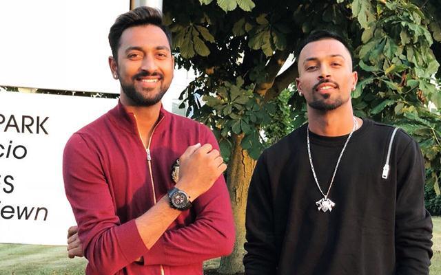 Krunal Pandya and Hardik Pandya