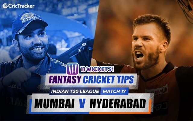 Who should be made captain in Fantasy for this match between Mumbai and Hyderabad?