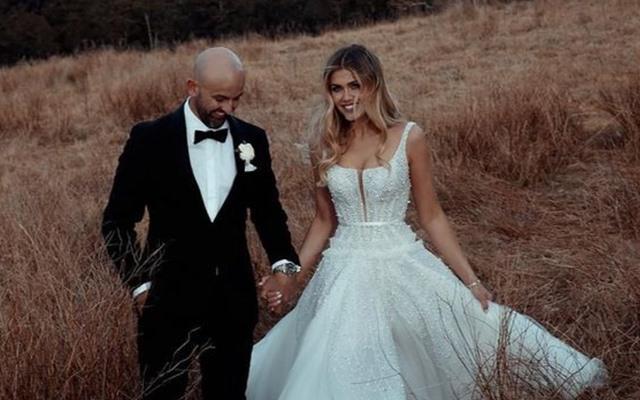 Mr. and Mrs. Nathan Lyon