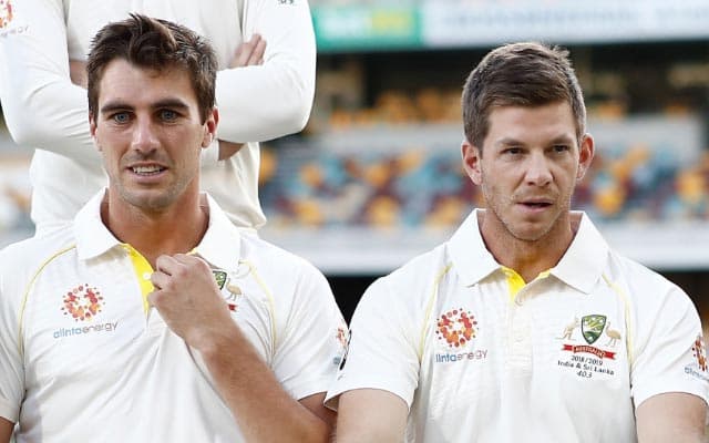 Pat Cummins and Tim Paine