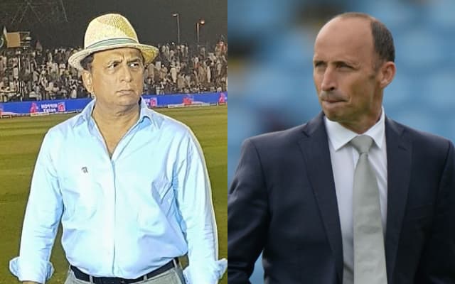 Sunil Gavaskar and Nasser Hussain