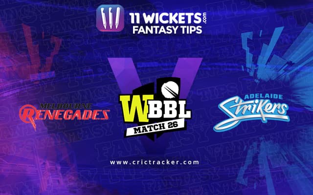 Despite winning their last game, Melbourne Renegades are unlikely to pull off a win against Adelaide Strikers.