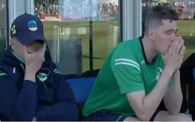 Ireland dugout