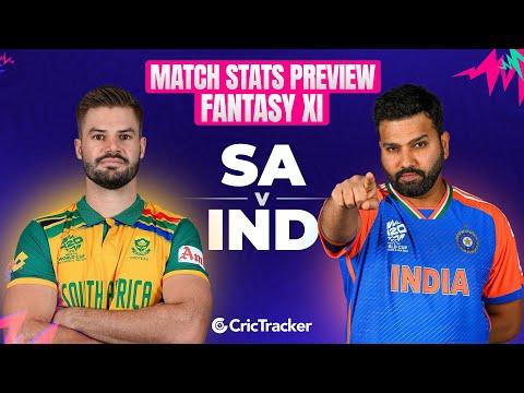 IND vs SA | World Cup T20 2024 | Final | Match Preview and Stats | Fantasy 11 | Crictracker