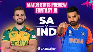 IND vs SA | World Cup T20 2024 | Final | Match Preview and Stats | Fantasy 11 | Crictracker