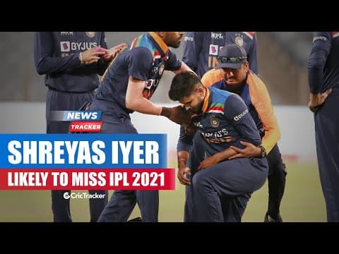 Shreyas Iyer Likely To Miss IPL 2021 Due To Dislocated Shoulder And More Cricket News