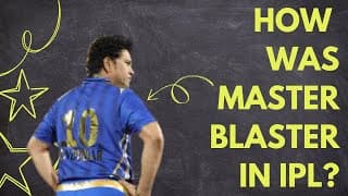 3 fantastic innings by Sachin Tendulkar in IPL cricket.