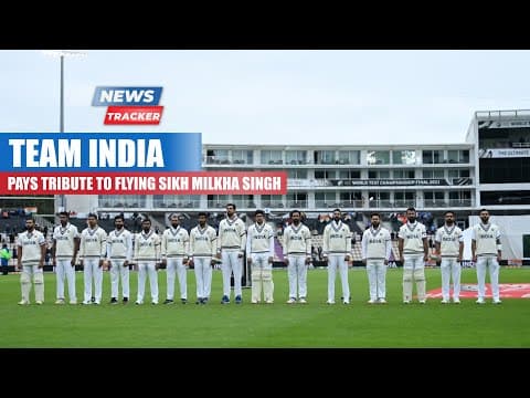 Team India Pays a Tribute To Late Milkha Singh In The WTC Final vs New Zealand & More Cricket News