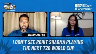 Wasim Jaffer thinks Rohit Sharma won't be playing next T20 World Cup