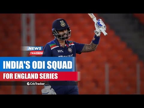 Prasidh Krishna & Suryakumar Yadav Earn Their Maiden ODI Call Up For The ODI Series vs England