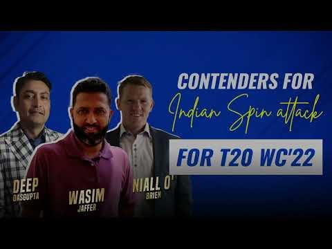 Niall O'Brien, Deep Dasgupta, and Wasim Jaffer Picks Contenders for Indian spin attack for T20 WC'22